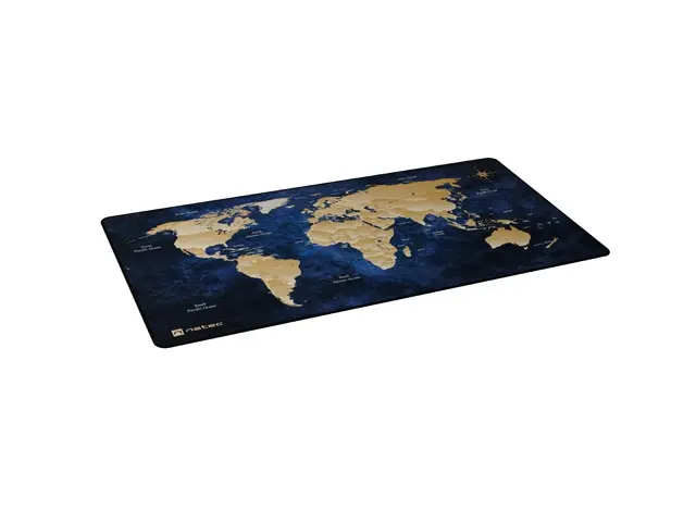 Подложка за мишка, Natec Mouse Pad World Deep Map MAXI 800x400 mm - image 2