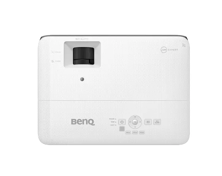 Мултимедиен проектор, BenQ TK700ST DLP, 4K UHD (3840x2160), HDR, Ultra-fast 4ms, 10K:1, 3000 AL, 1.2x Zoom, Keystone 2D, Console Gaming, 2xHDMI, USB, RS232, Speaker 5W, eARC, Dolby Atmos, Audio out, 28dB (Eco) - image 1