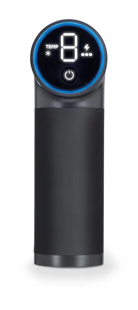Масажор, Beurer MG 195 Hot & Cold massage gun, 7 high-quality massage attachments, 9 intensity levels, Up to 4.5 h running time, LED display, Storage case - image 8