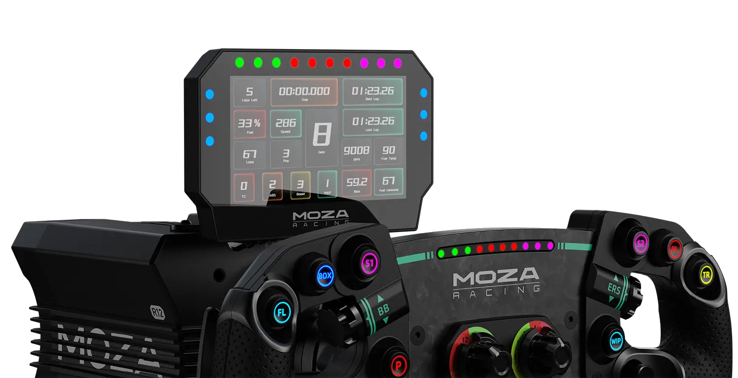 Дигитално табло MOZA CM2 HD Racing Dash - image 2