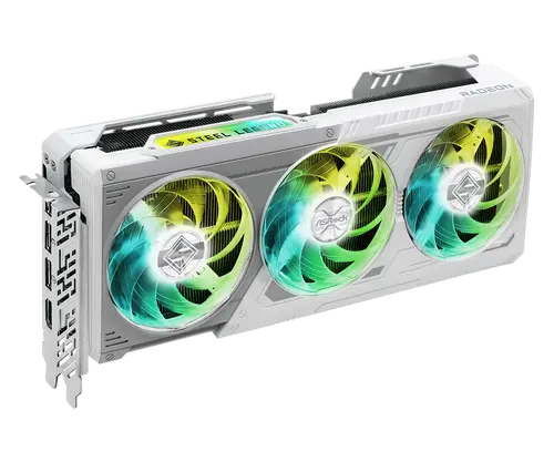 Κάρτα γραφικών ASRock RADEON RX 9070 XT STEEL LEGEND 16GB GDDR6 - 2