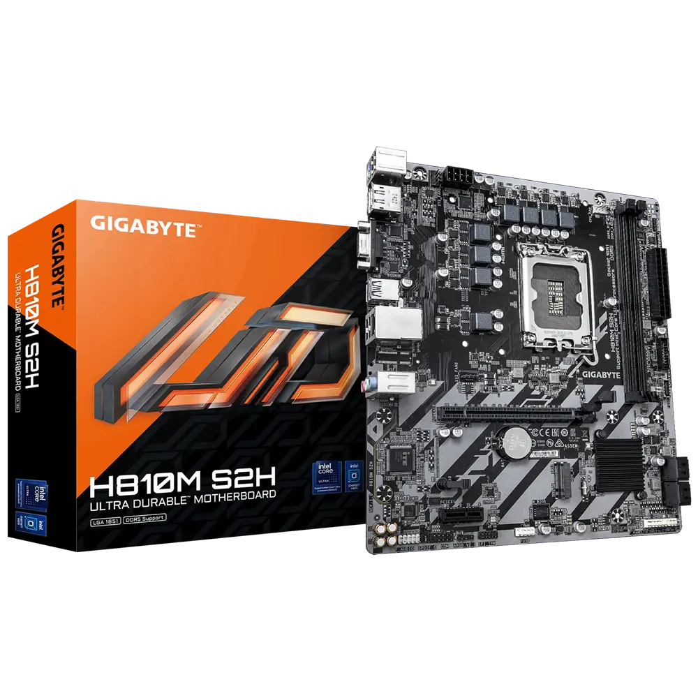 Дънна платка, GIGABYTE GB H810M S2H /LGA1851