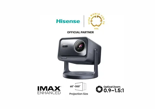 Мултимедиен проектор, Hisense C2 Pro Smart mini Laser Projector, 4K Ultra HD 3840x2160, 2000:1, 2600 lum, 60 Hz, Optical Zoom& Digital Zoom,Dolby Vision, IMAX enhanced,Dolby Vision, HDR10+, HDR10, HLG, 2*10W