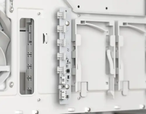 AeroCool кутия Case ATX - D501A White, Addressable RGB, Wood - image 12