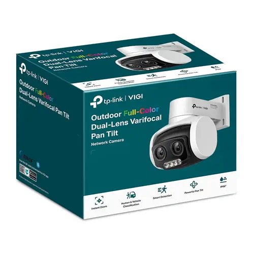 Камера TP-Link VIGI C540V, 4MP, Full-Color, с два обектива,мрежова - image 2