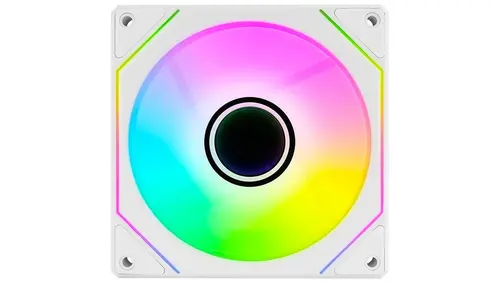 AeroCool ventilator 120mm Phantom M-3R - Infinity Mirror ARGB, REVERSE - Alb - 2