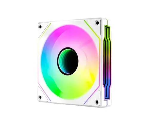 AeroCool ventilator Fan 120mm Phantom M-3 - Infinity Mirror ARGB - Alb - 1