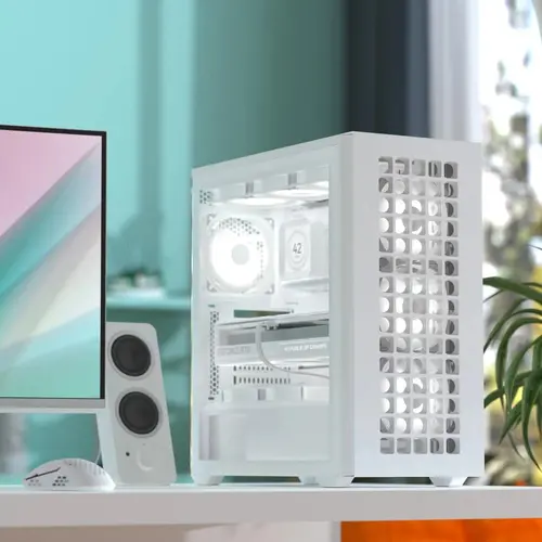 AeroCool кутия Case ATX - D502A White, Addressable RGB - image 4