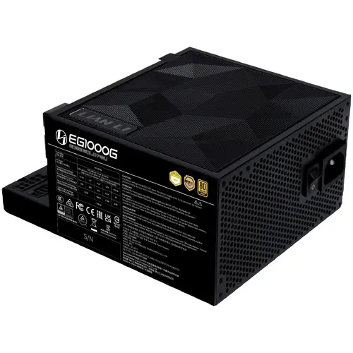 Захранващ блок Lian Li EDGE 1000W 80+ Gold PCIe 5.1, ATX 3.1 - Черно - image 5