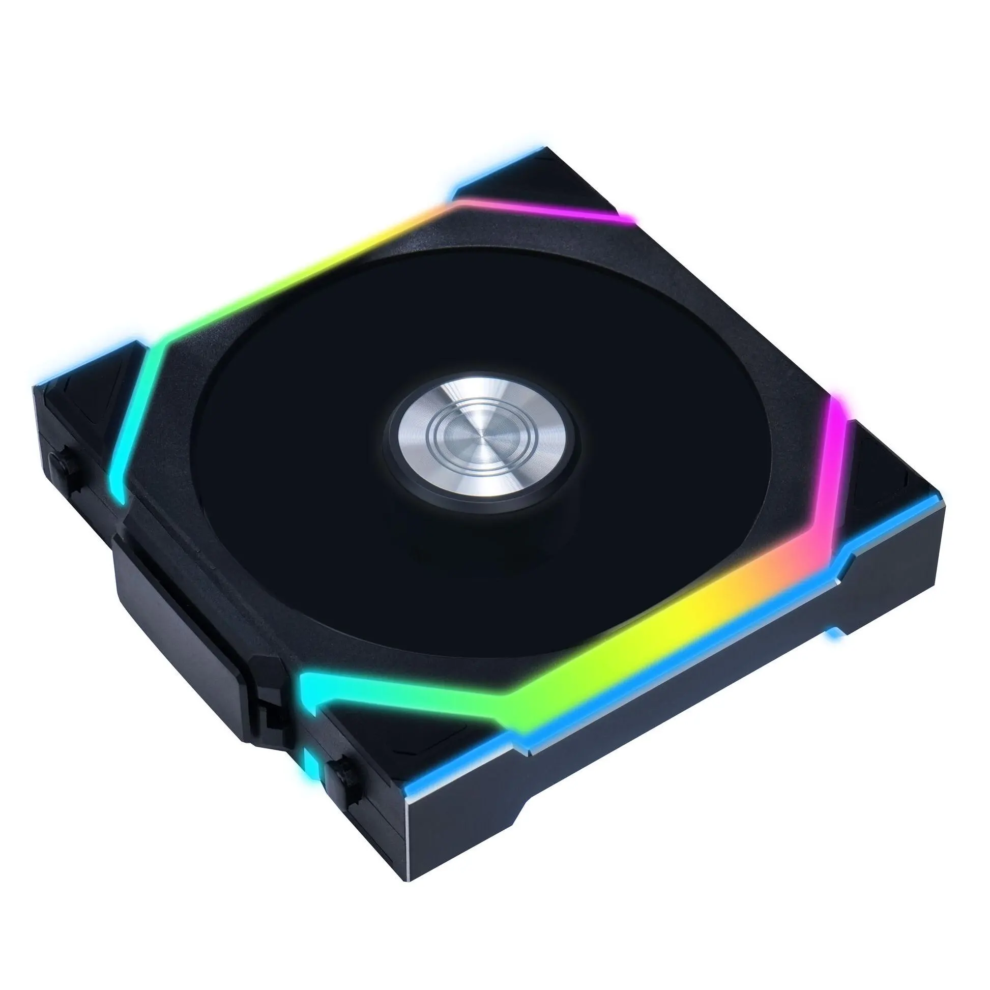 Вентилатори 3бр Lian Li UNI FAN SL Wireless ARGB PWM Reverse Blade - 120 mm Черен + Контролер - image 4