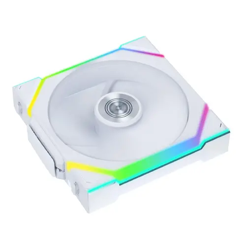 Вентилатори 3бр Lian Li UNI FAN SL Wireless ARGB PWM Reverse Blade - 120 mm Бели + Контролер - image 4