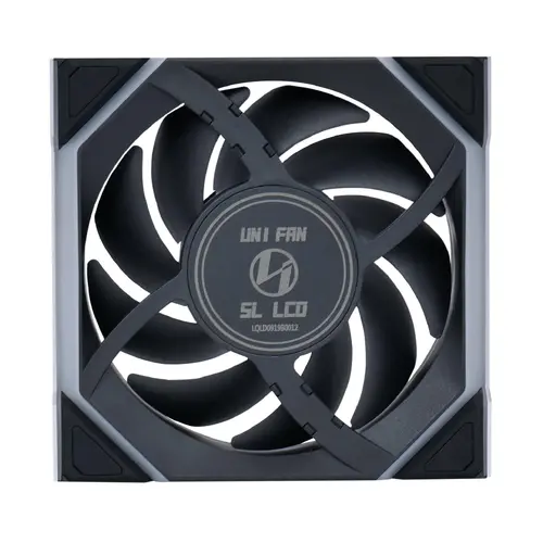Вентилатор Lian Li UNI FAN SL Wireless LCD Reverse Blade ARGB PWM - 120 mm Черен - image 4