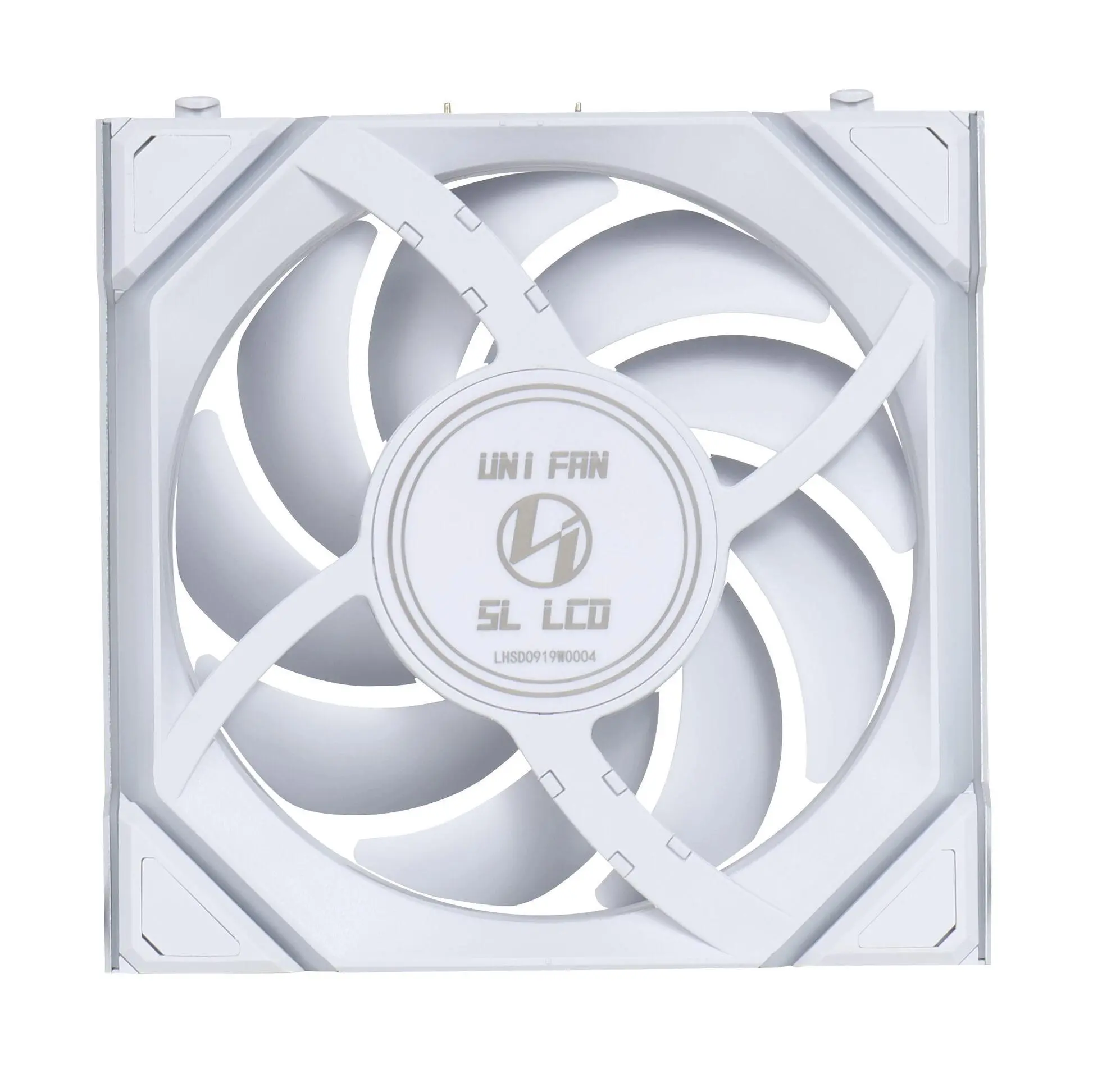 Вентилатор Lian Li UNI FAN SL Wireless LCD Reverse Blade ARGB PWM - 120 mm Бял - image 4