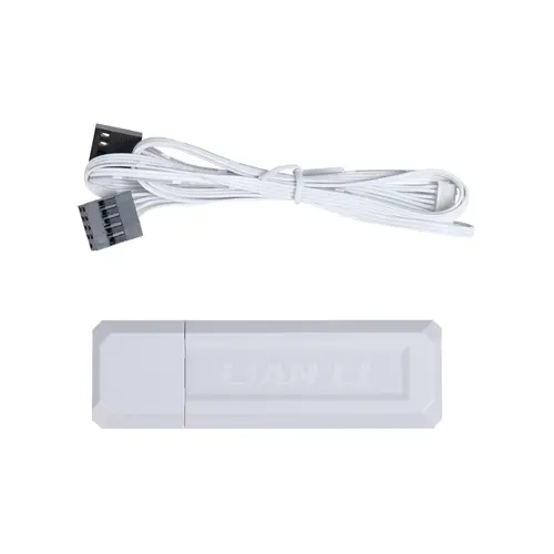 Вентилатори 3бр Lian Li UNI FAN SL Wireless LCD ARGB PWM - 120 mm Бели - image 8