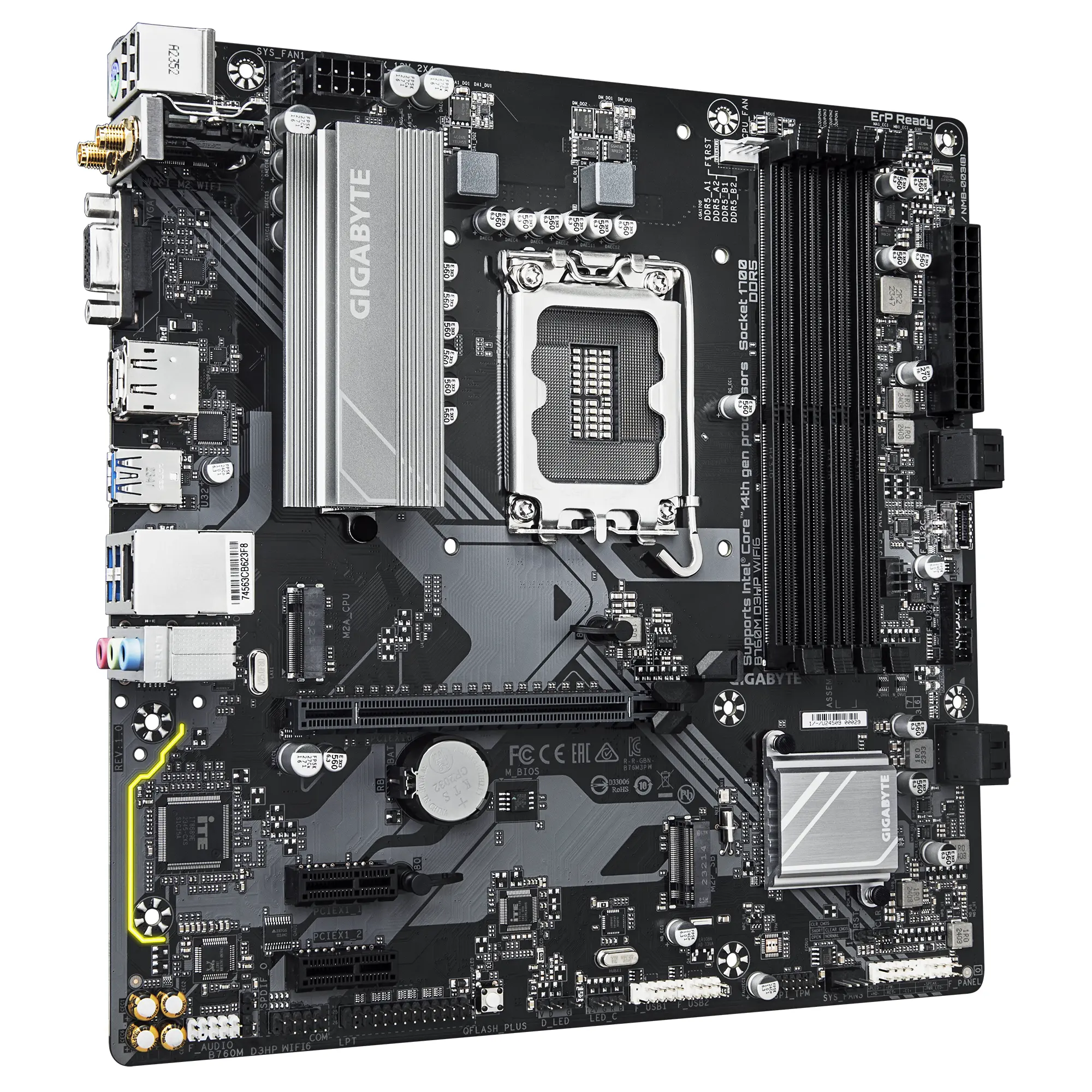 Дънна платка, GIGABYTE GB B760M D3HP WIFI6 - image 1