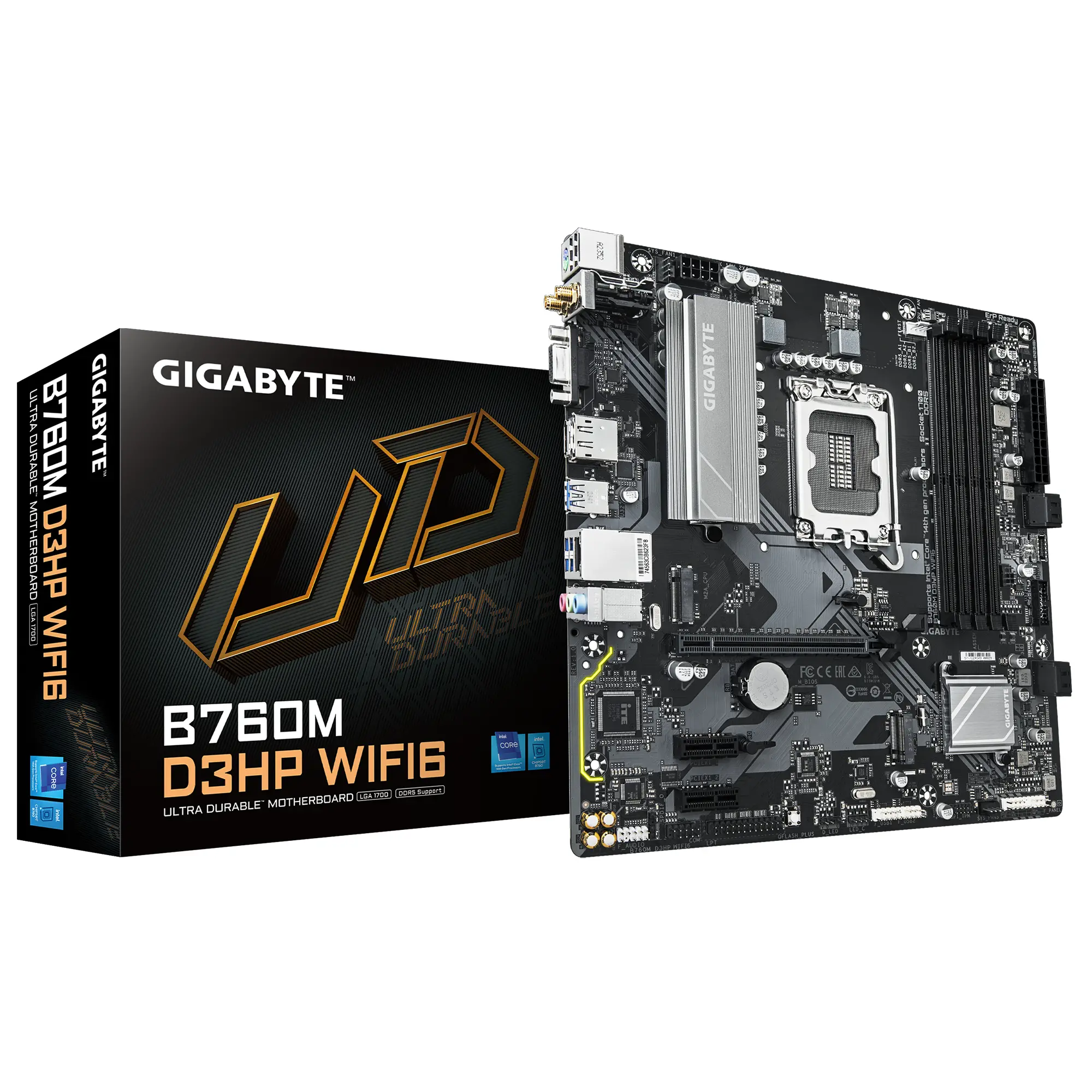 Дънна платка, GIGABYTE GB B760M D3HP WIFI6 - image 3