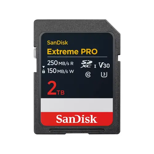 Card de memorie SANDISK Extreme PRO SDHC, 2TB - 1