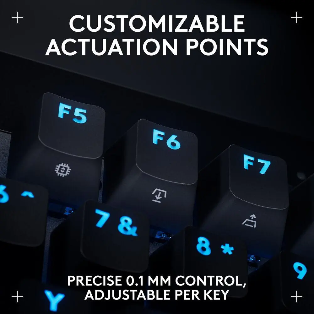 Геймърска механична клавиатура Logitech G Pro X RAPID TKL, Magnetic Analog Switch, Черен - image 3