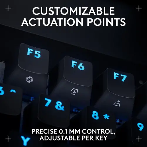 Геймърска механична клавиатура Logitech G Pro X RAPID TKL, Magnetic Analog Switch, Черен - image 3