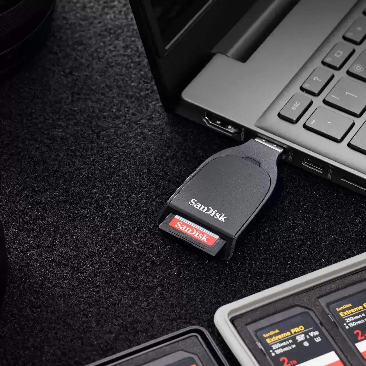 Четец за карти SanDisk Extreme PRO, USB-A, QuickFlow™ SD UHS-I Card USB-A Reader - image 3