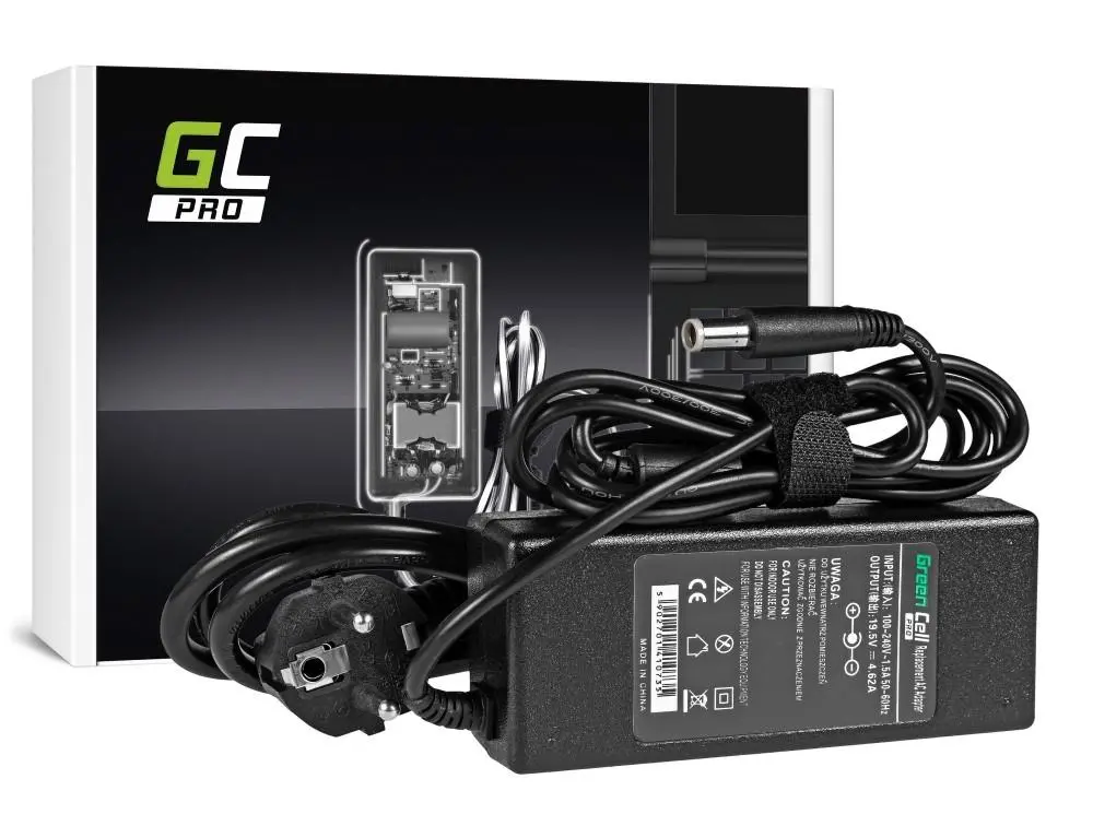 Τροφοδοτικό για laptop GREEN CELL, GC-AD09P-DELL, 19.5V, 4.62A