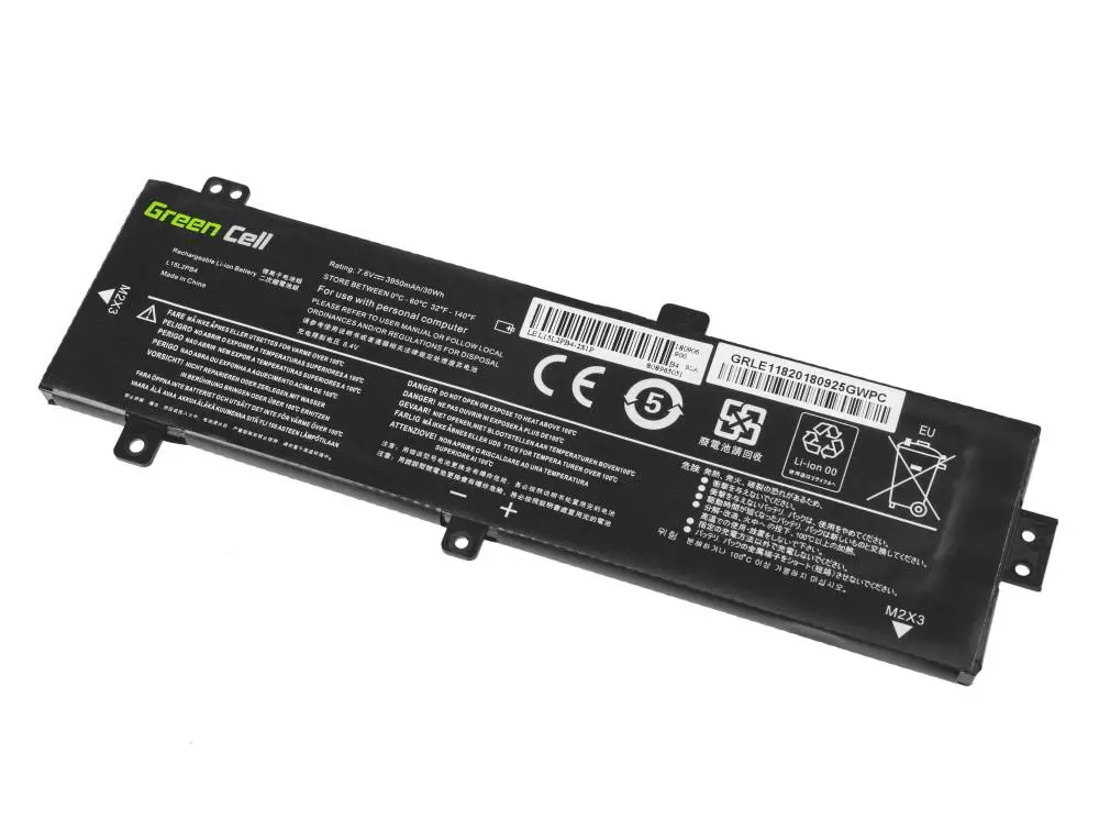 Baterie pentru laptop GREEN CELL, Lenovo L15C2PB3 L15L2PB4 L15M2PB3 L15S2TB0 pentru Lenovo Ideapad 310-15 IAP 310-15IKB 310-15ISK 510-15IKB 510-15ISK - image 1