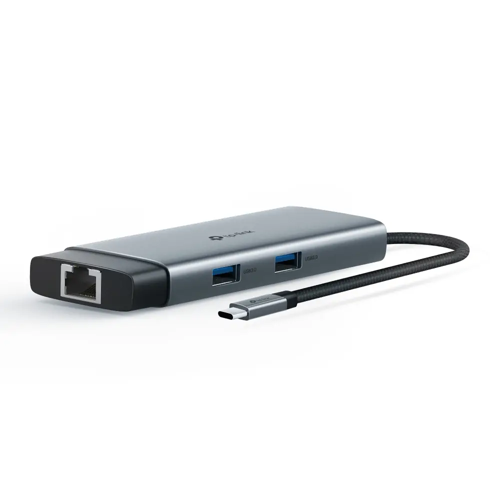 Хъб TP-LINK UH6120C, USB Type-C 6 в 1, 1 порт HDMI 4К - image 2