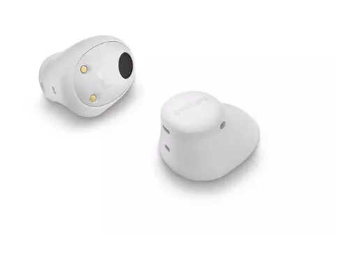 PHILIPS слушалки TWS тапи бели до 14часа време за възпроизвеждане бели