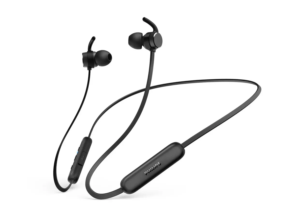 PHILIPS Безжични слушалки за поставяне в ухото с микрофон IPX5 устойчиви на пръски и изпотяване 8 часа време на възпроизвеждане - image 1