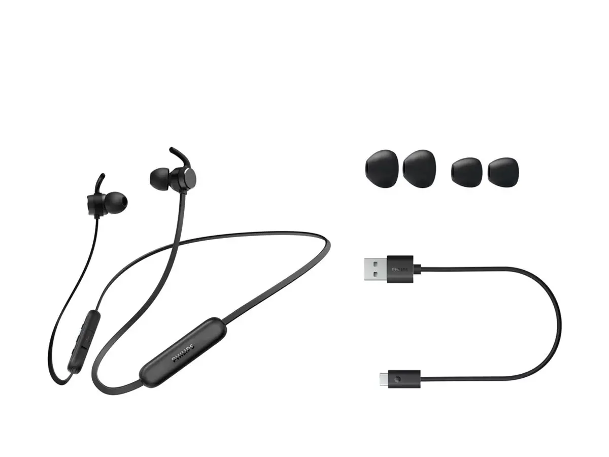 PHILIPS Безжични слушалки за поставяне в ухото с микрофон IPX5 устойчиви на пръски и изпотяване 8 часа време на възпроизвеждане - image 6