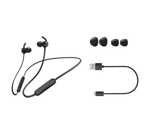 PHILIPS Безжични слушалки за поставяне в ухото с микрофон IPX5 устойчиви на пръски и изпотяване 8 часа време на възпроизвеждане - image 6