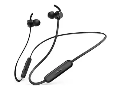 PHILIPS Безжични слушалки за поставяне в ухото с микрофон IPX5 устойчиви на пръски и изпотяване 8 часа време на възпроизвеждане