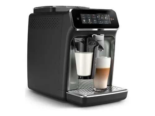 PHILIPS Автоматична еспресо машина 3300 series 6 напитки LatteGo цвят черен