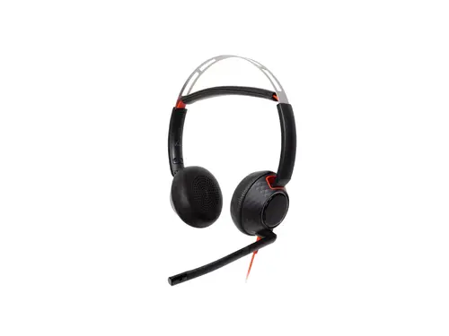 HP Poly Blackwire 5220 Στερεοφωνικά ακουστικά USB-C + βύσμα 3.5mm + προσαρμογέας USB-C/A - 2