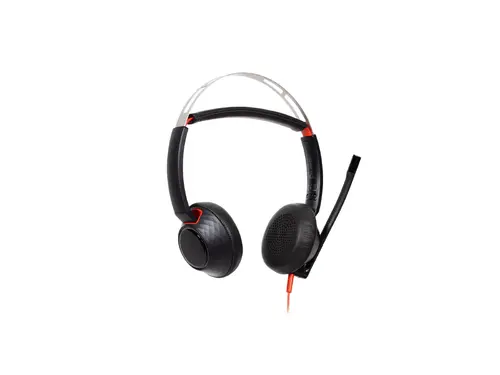 HP Poly Blackwire 5220 Stereo USB-C Headset +3.5mm Plug +USB-C/A Adapter - image 6