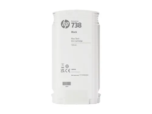 Консуматив, HP 738 130-ml Black DesignJet Ink Cartridge Консуматив, HP 738 130-ml Black DesignJet Ink Cartridge