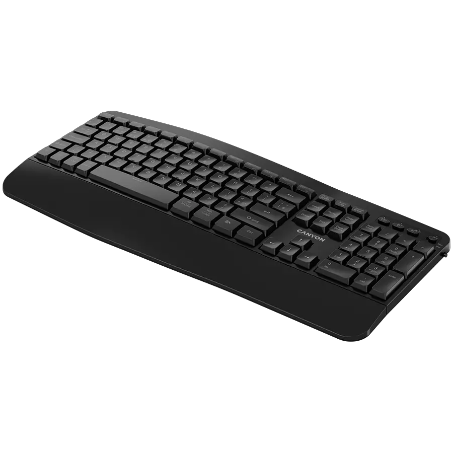 CANYON keyboard HKB-W6 Wireless Black - image 2
