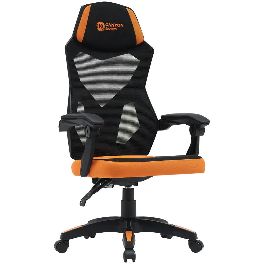 CANYON gaming chair Wave MCH02 Mesh Black Orange - image 1