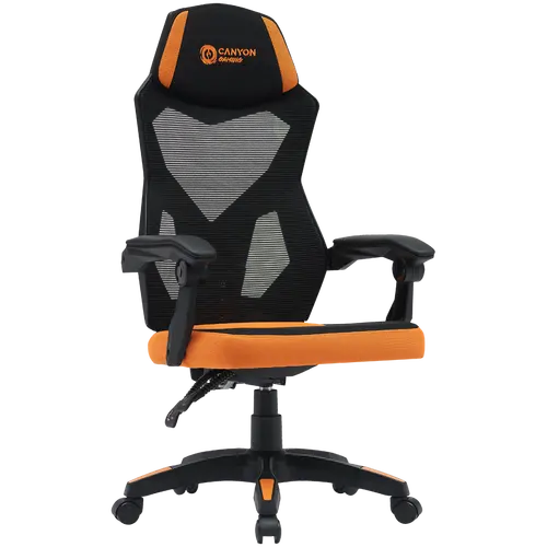 CANYON gaming καρέκλα Wave MCH02 Mesh Μαύρο Πορτοκαλί - 2