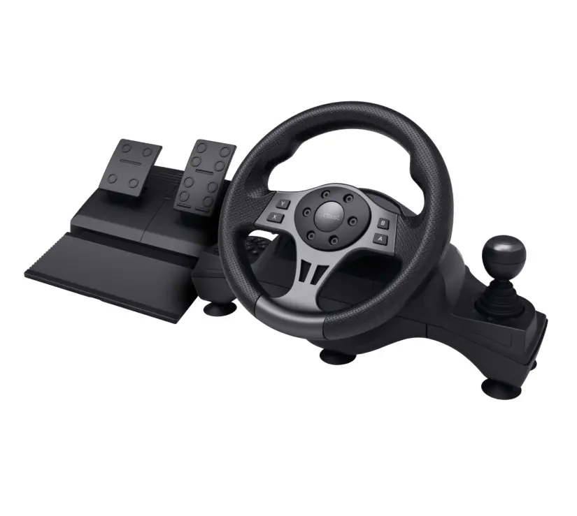 Волан, TRUST GXT 289 Movi Racing wheel - Black - image 3