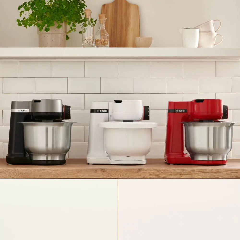 Кухненски робот, Bosch MUMS2AW00 Kitchen machine, MUM Serie 2, 700 W, 4 speeds, 3.8l plastic mixing bowl, White - image 7