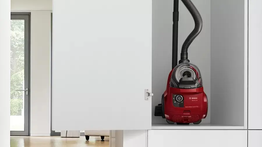 Прахосмукачка, Bosch BGC21X350, SER4 Bagless vacuum cleaner, 750 W, 2.0 L, 78 dB(A), Red - image 5
