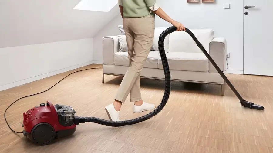 Прахосмукачка, Bosch BGC21X350, SER4 Bagless vacuum cleaner, 750 W, 2.0 L, 78 dB(A), Red - image 7