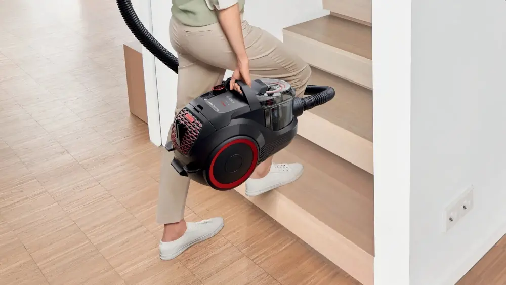 Прахосмукачка, Bosch BGC21POW1, SER4 Bagless vacuum cleaner ProPower, 750 W, 2.0 L, 78 dB(A), Black - image 3