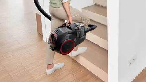 Прахосмукачка, Bosch BGC21POW1, SER4 Bagless vacuum cleaner ProPower, 750 W, 2.0 L, 78 dB(A), Black - 4
