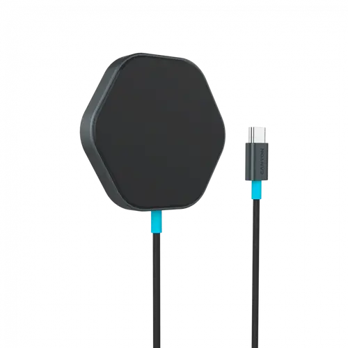 CANYON wireless charger HEXAGON 110 Dark Grey Blue - image 1