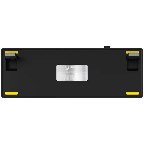 LORGAR KBP70MW, Wireless 65% Mechanical Gaming Keyboard Pro, Black/yellow, EN layout - image 8