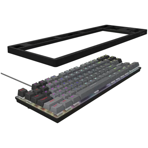 LORGAR Azar 514TKL, Wired RGB mechanical gaming keyboard, black, EN layout - image 6