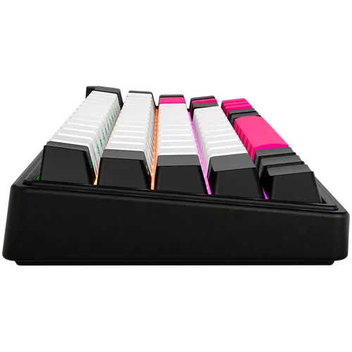 LORGAR KBP70MW, Tastatură mecanică gaming wireless 65% Pro, Negru/roșu, layout EN - 4