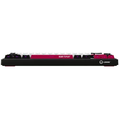 LORGAR KBP70MW, Wireless 65% Mechanical Gaming Keyboard Pro, Black/red, EN layout - image 5